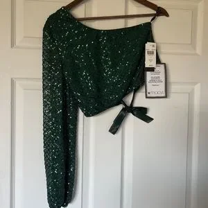 Macy's Dresses Macys Hunter Green Two Piece Dress Poshmark - Main Image
